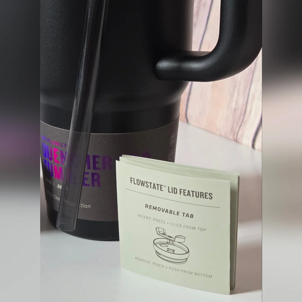 Stanley Black Chroma Collection 30oz Tumbler NWT Box Included - Picture 7 of 13